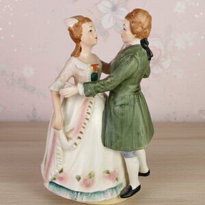 Lara's Theme Vintage Sankyo Musical Colonial Rotating Dancing Couple